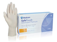 Medicom Nitrile Medical Gloves - White M (100pc)